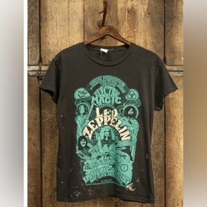 Madeworn Led Zeppelin Wembley distressed tee